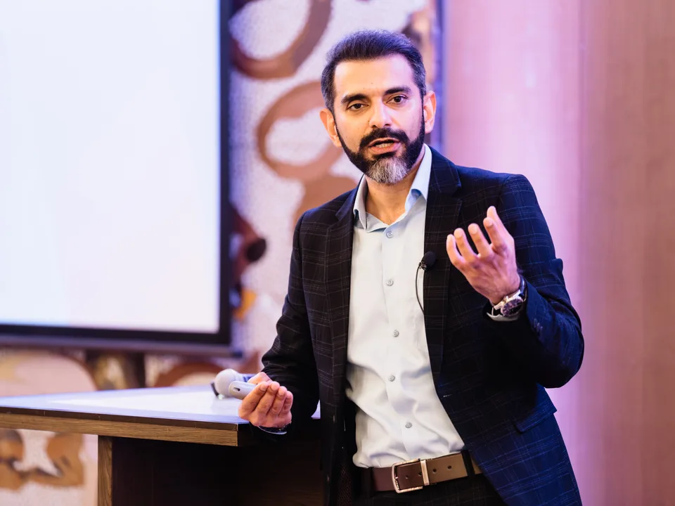 Tariq Munir engaging the audience at Befree Elevate 2026