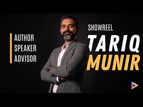 Tariq Munir keynote showreel 2025